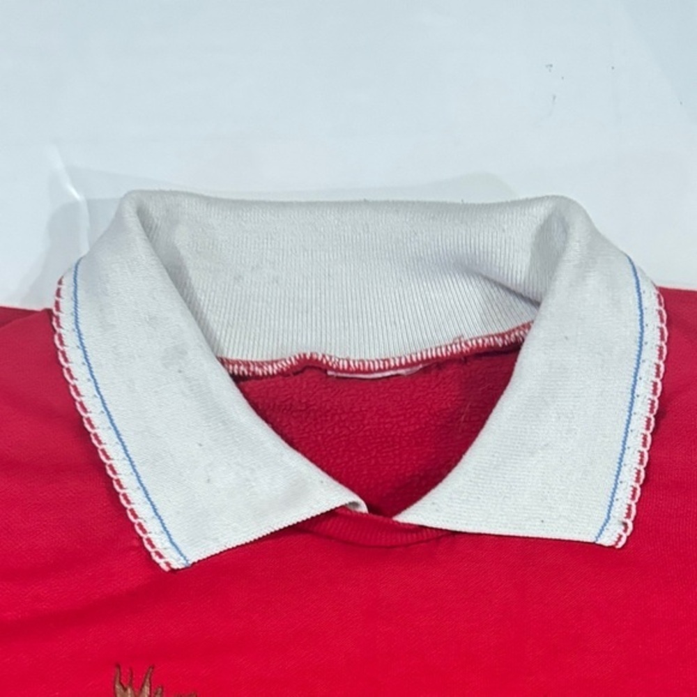 Vintage Teddy Bear Sweatshirt Collared Neck Whimsical Honey Bear Graphics XXL‎ - Picture 3 of 5